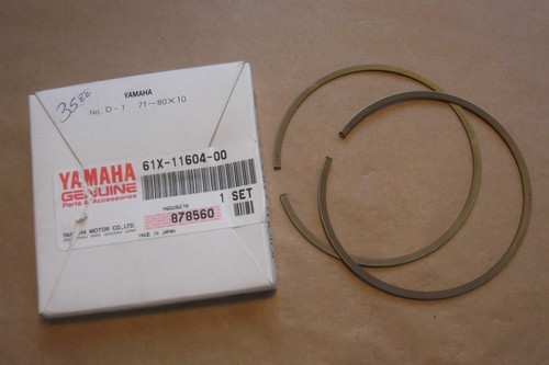 Set anelli pistone yamaha - anelli,